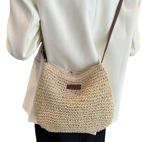 Sac Tressé Solstice – Bohème en Fibres Naturelles