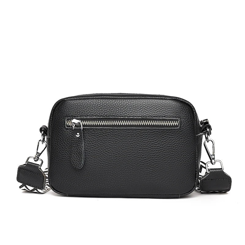 Sac Maë Compact – Cuir Véritable Grainé