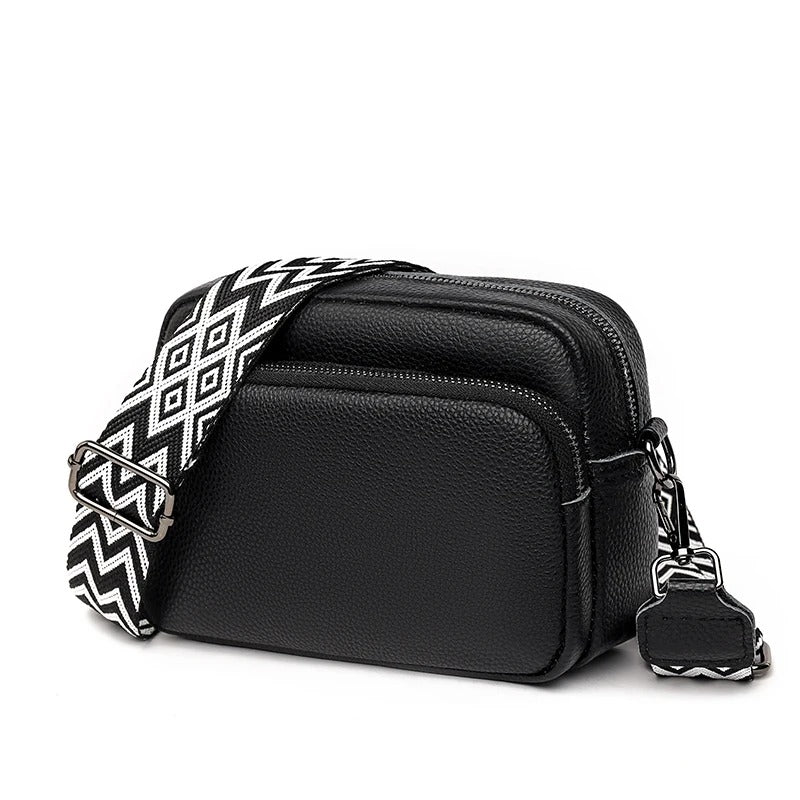Sac Maë Compact – Cuir Véritable Grainé