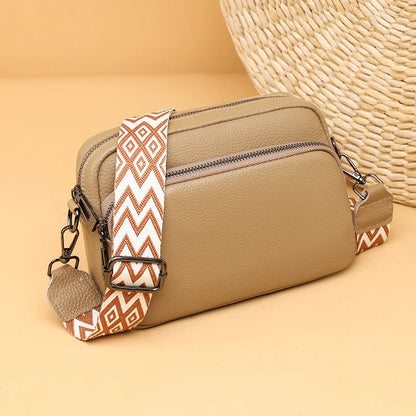 Sac Maë Compact – Cuir Véritable Grainé