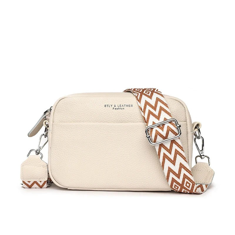 Sac Maë Compact – Cuir Véritable Grainé