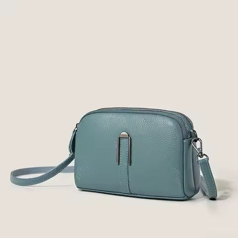 Sac Maë Compact – Cuir Véritable Grainé