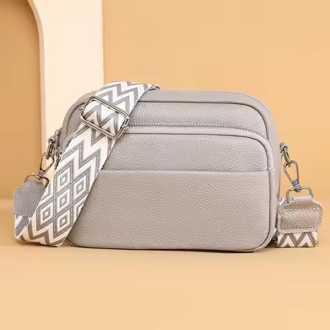 Sac Maë Compact – Cuir Véritable Grainé