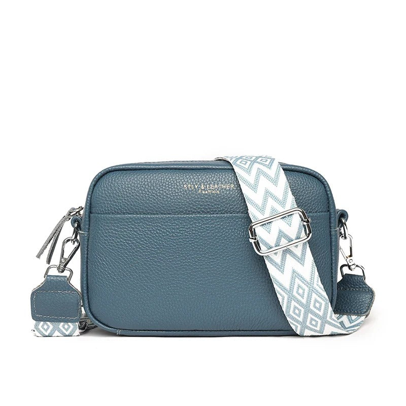Sac Maë Compact – Cuir Véritable Grainé