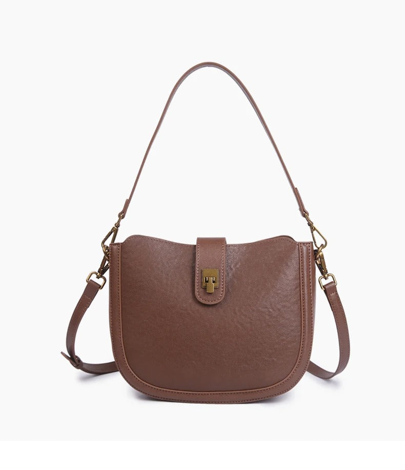 Sac Elena Compact - Cuir Véritable