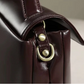 Sac Élégance - Bordeaux & Cuir Véritable