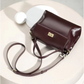 Sac Élégance - Bordeaux & Cuir Véritable