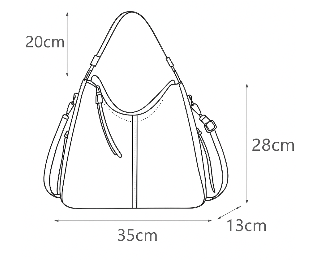 Sac Victoria – Amovible & Décontracté