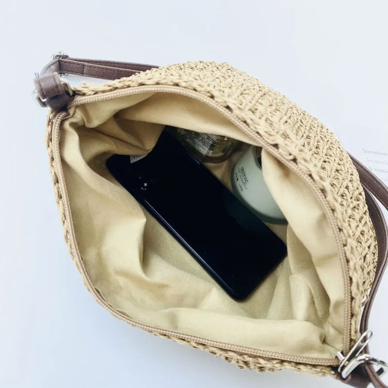 Sac Tressé Solstice – Bohème en Fibres Naturelles