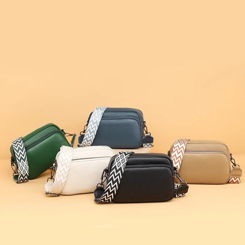 Sac Maë Compact – Cuir Véritable Grainé