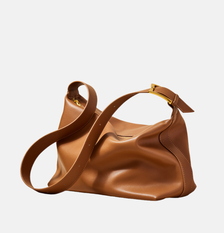 Sac Demi-Lune – Cuir Végan Souple